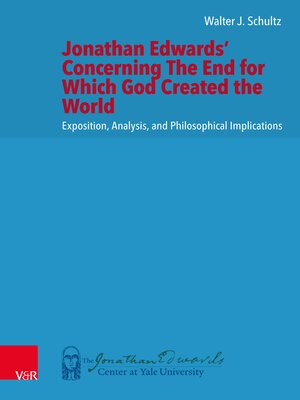 cover image of Jonathan Edwards' Concerning the End for Which God Created the World
